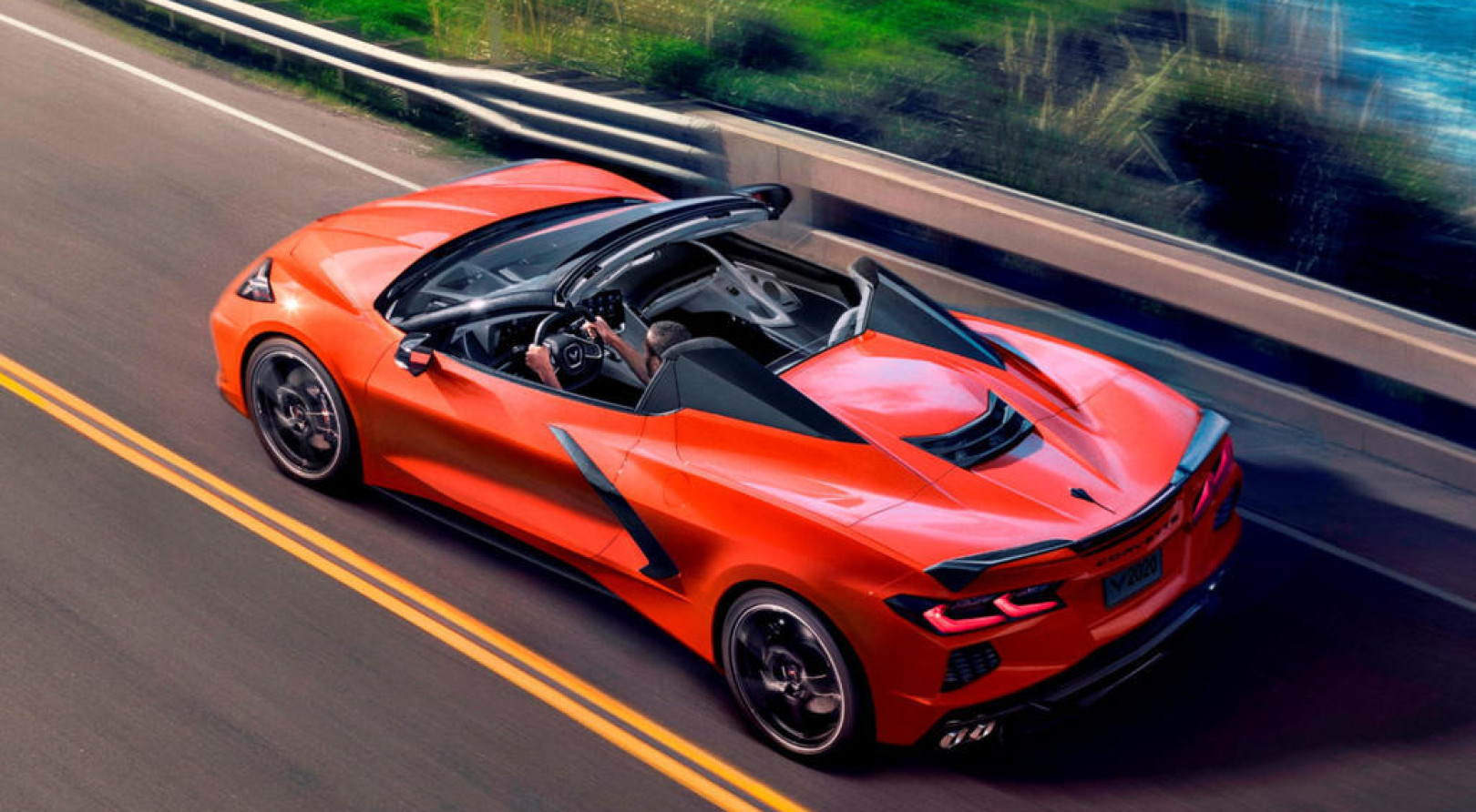 The All-New Mid-Rear Engined Corvette Stingray Becomes A Convertible ...