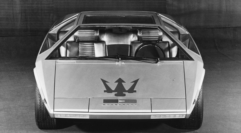 Maserati Boomerang | Disegnata Soltanto Con Un Righello